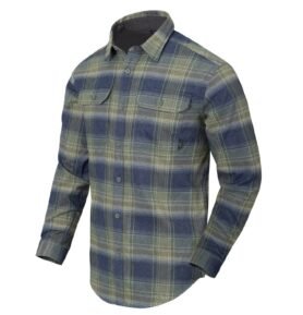 Košile GREYMAN dlouhý rukáv BLAST BLUE PLAID vel. S