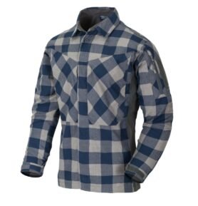 Košile MBDU flanel SLATE BLUE CHECKERED vel. S