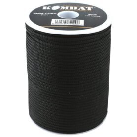 KOMBAT šňůra PARA CORD ø 3 mm / 100 m ČERNÁ
