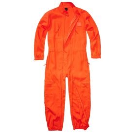 Kombinéza PILOT celorozepínací přední zipy ORANŽOVÁ vel. XXL