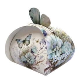 Kouzelný dárek 50g MOTÝL tyrkys - 12ks