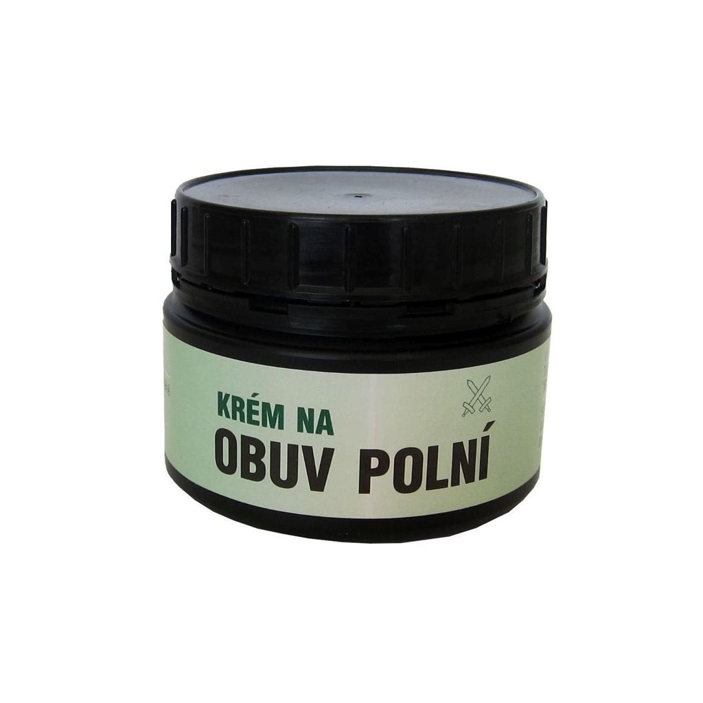 Krém na polní obuv 250g ČERNÝ