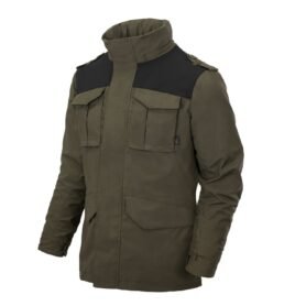 Bunda COVERT M65 TAIGA GREEN/ČERNÁ vel. XXL