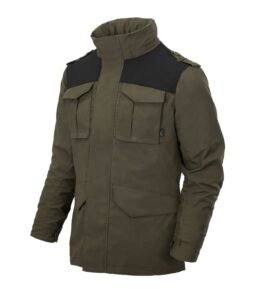Bunda COVERT M65 TAIGA GREEN/ČERNÁ vel. 3XL