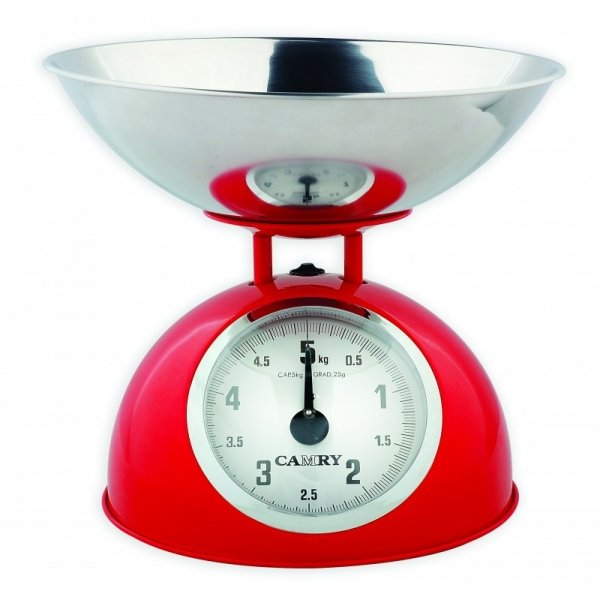 Bravo Kuchyňská váha mechanická B-5063 Červená