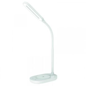 LED lampa OCTAVIA 7W stmívatelná s bezdrátovým nabíjením - DL4301/W/B Bílá