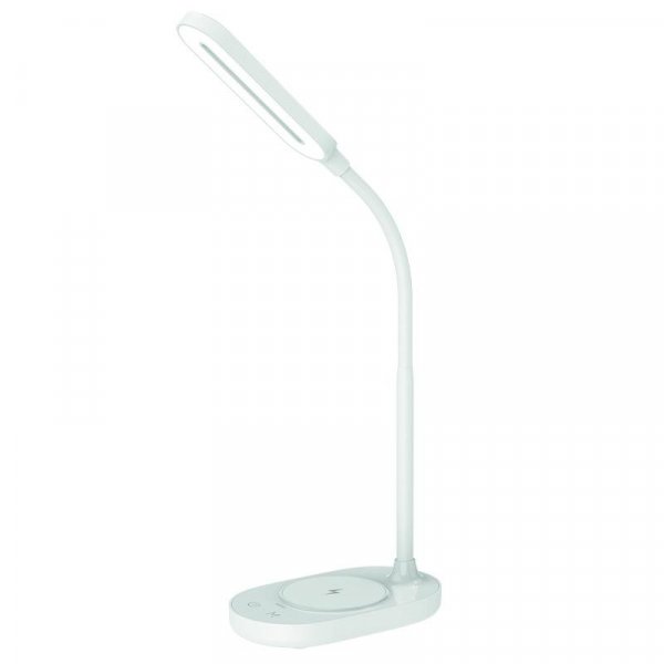 LED lampa OCTAVIA 7W stmívatelná s bezdrátovým nabíjením - DL4301/W/B Bílá