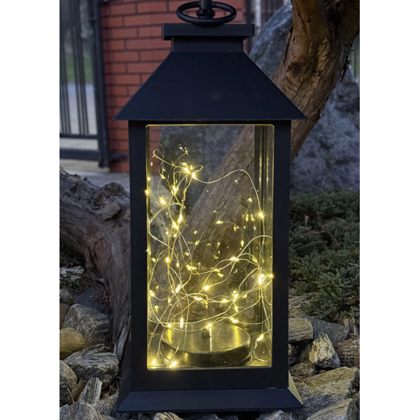 LED lucerna 140x300 mm XXL s časovačem