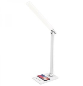 Nedes LED stolní lampička MEGGIE DL3304/B/W Bílá