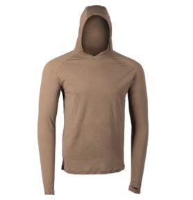 Mikina funkční LOCHSA MERINO DARK EARTH vel. L