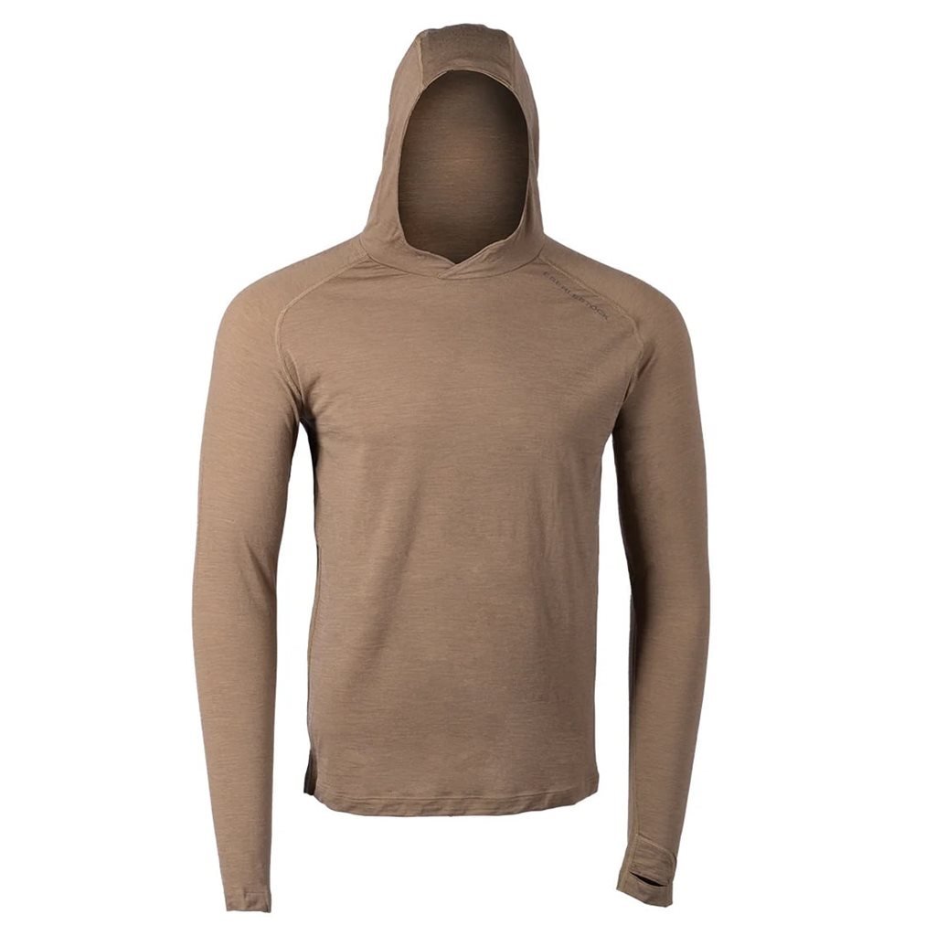 Mikina funkční LOCHSA MERINO DARK EARTH vel. M