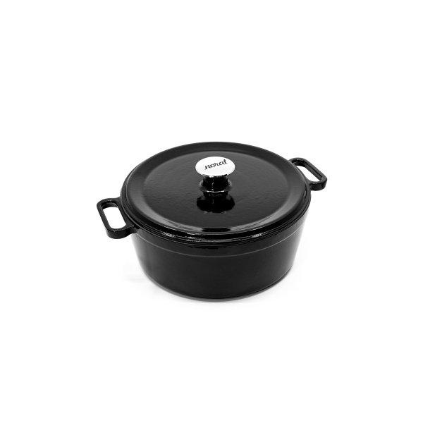 Litinový hrnec kulatý Noral černý