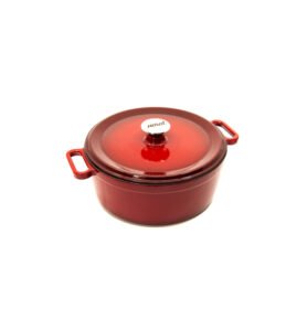 Litinový hrnec kulatý Noral červený