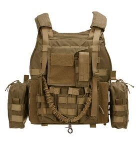 101INC vesta taktická RANGER s kapsami MOLLE vazba COYOTE