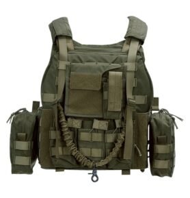 101INC vesta taktická RANGER s kapsami MOLLE vazba ZELENÁ