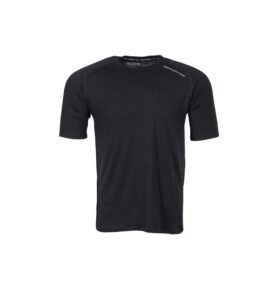 Triko funkční LOCHSA 180 MERINO krátký rukáv ČERNÉ vel. XL