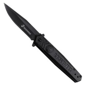 Nůž zavírací USMC 3009 ČERNÝ