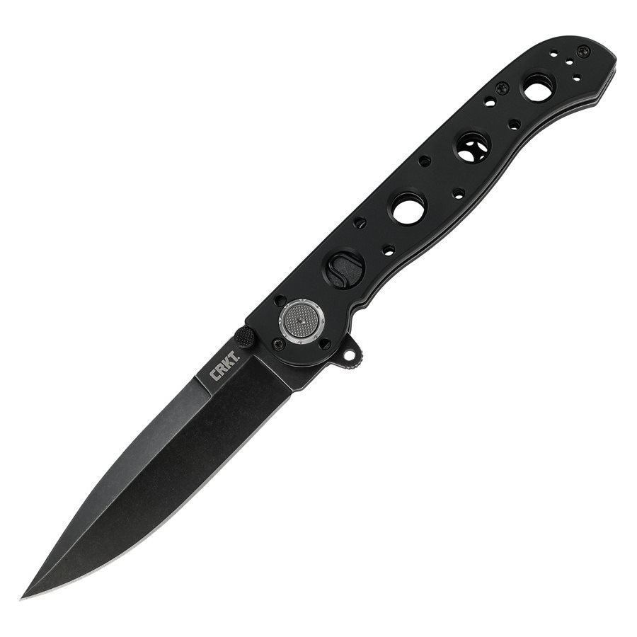 CRKT nůž zavírací DEADBOLT M16-03DB hladké ostří ČERNÝ