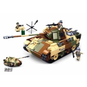 Sluban B0859 Sluban stavebnice STŘEDNÍ TANK PANZER V PANTHER 2v1
