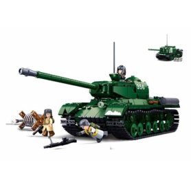Sluban B0979 Sluban stavebnice TĚŽKÝ TANK IS-2 2v1