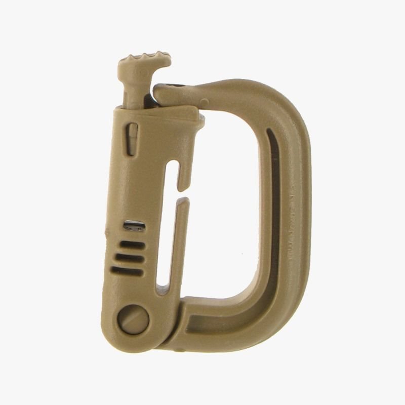 ITW NEXUS karabina GRIMLOCK plastová TAN PÍSKOVÁ