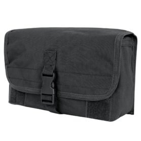 CONDOR OUTDOOR pouzdro MOLLE na plynovou masku - ČERNÉ