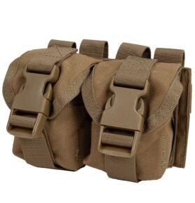 CONDOR OUTDOOR sumka MOLLE na dva granáty COYOTE BROWN