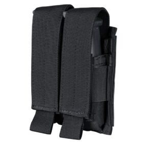 CONDOR OUTDOOR sumka MOLLE dvojitá na zásobník M9 ČERNÁ