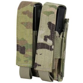 CONDOR OUTDOOR sumka MOLLE dvojitá na zásobník M9 MULTICAM
