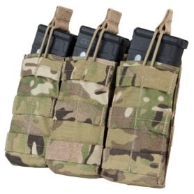CONDOR OUTDOOR sumka MOLLE trojitá na zásob. 3xM4 otev. MULTICAM