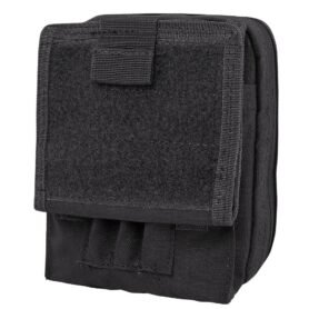 CONDOR OUTDOOR pouzdro MOLLE na mapu ČERNÉ