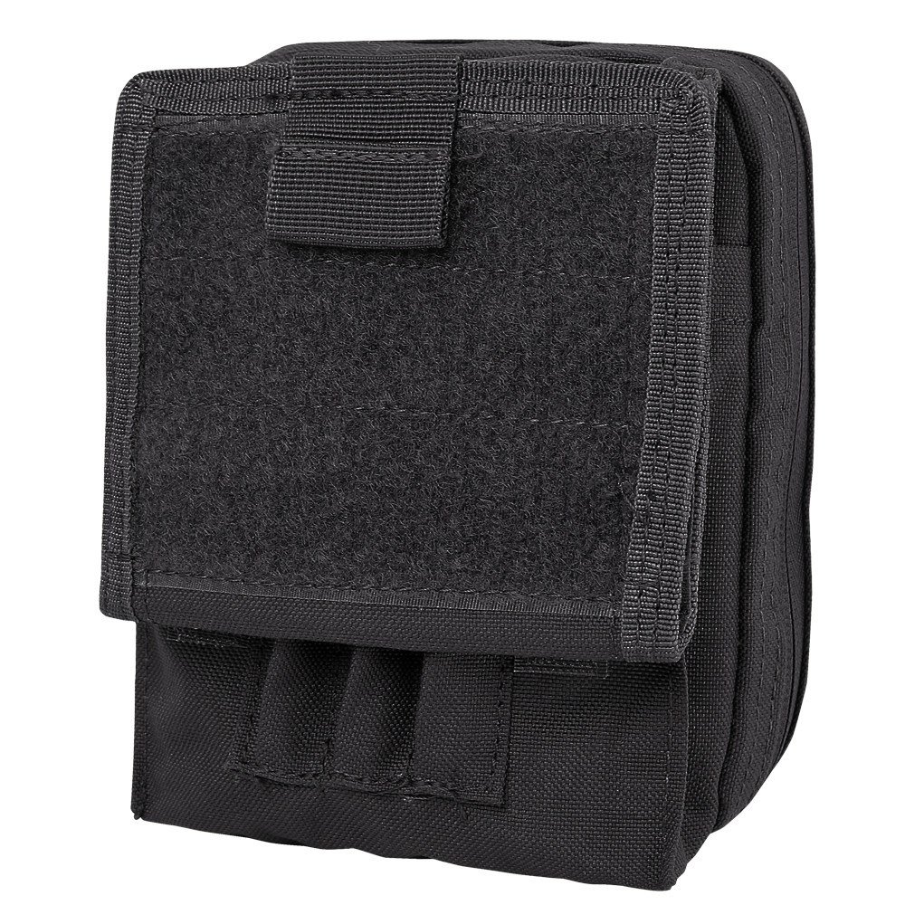 CONDOR OUTDOOR pouzdro MOLLE na mapu ČERNÉ