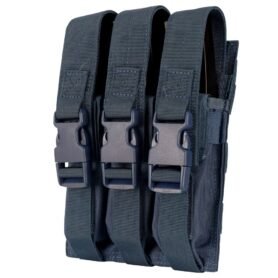 CONDOR OUTDOOR sumka MOLLE trojitá na zásobníky MP5 MODRÁ