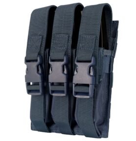 CONDOR OUTDOOR sumka MOLLE trojitá na zásobníky MP5 MODRÁ
