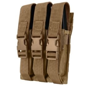 CONDOR OUTDOOR sumka MOLLE trojitá na zásobníky MP5 COYOTE BROWN