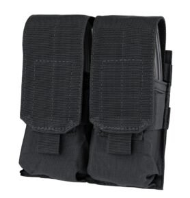 CONDOR OUTDOOR sumka MOLLE dvojitá na zásobníky M4 ČERNÁ