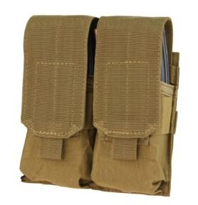 CONDOR OUTDOOR sumka MOLLE dvojitá na zásobníky M4 COYOTE BROWN