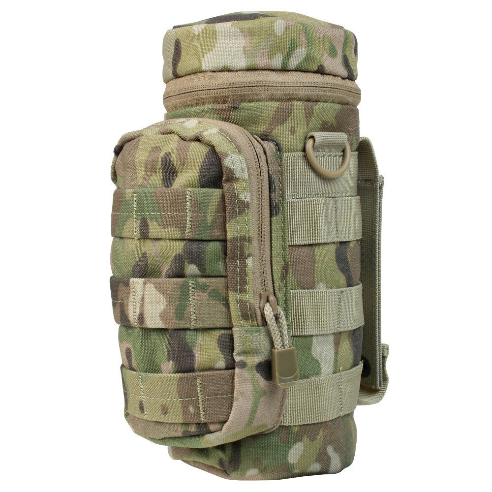 CONDOR OUTDOOR pouzdro MOLLE H2O na láhev MULTICAM
