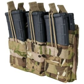 CONDOR OUTDOOR sumka MOLLE trojitá na zásob. 6xM16 otevř. MULTICAM
