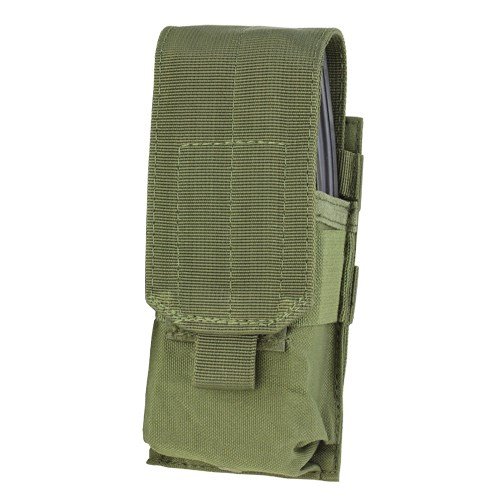 CONDOR OUTDOOR sumka MOLLE na zásobník 2xM4 ZELENÁ