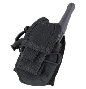 CONDOR OUTDOOR pouzdro MOLLE HHR na rádio ČERNÉ