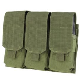 CONDOR OUTDOOR sumka MOLLE na zásobníky 3xM16 ZELENÁ