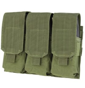 CONDOR OUTDOOR sumka MOLLE na zásobníky 3xM16 ZELENÁ