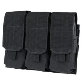 CONDOR OUTDOOR sumka MOLLE na zásobníky 3xM16 ČERNÁ