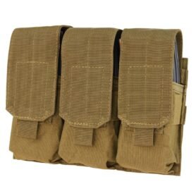 CONDOR OUTDOOR sumka MOLLE na zásobníky 3xM16 COYOTE BROWN