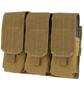 CONDOR OUTDOOR sumka MOLLE na zásobníky 3xM16 COYOTE BROWN