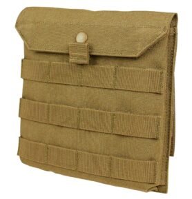 CONDOR OUTDOOR pouzdro užitkové na nosič plátů boční COYOTE BROWN