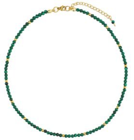 Malachitový náhrdelník
