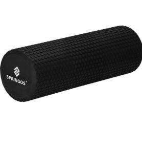 Masážní válec SPRINGOS RELAXA ROLLER černý