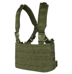 CONDOR OUTDOOR vesta taktická MOLLE CHEST RIG OPS ZELENÁ